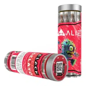 Black Cherry Gelato Alien Exotics THCA Mini Pre-Rolls 2.5G